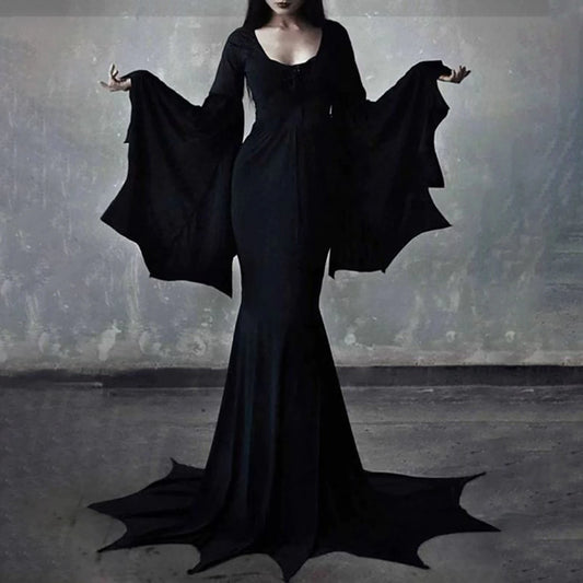 Bat Sleeve Dress