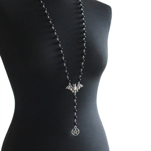 Gothic Bat Necklace