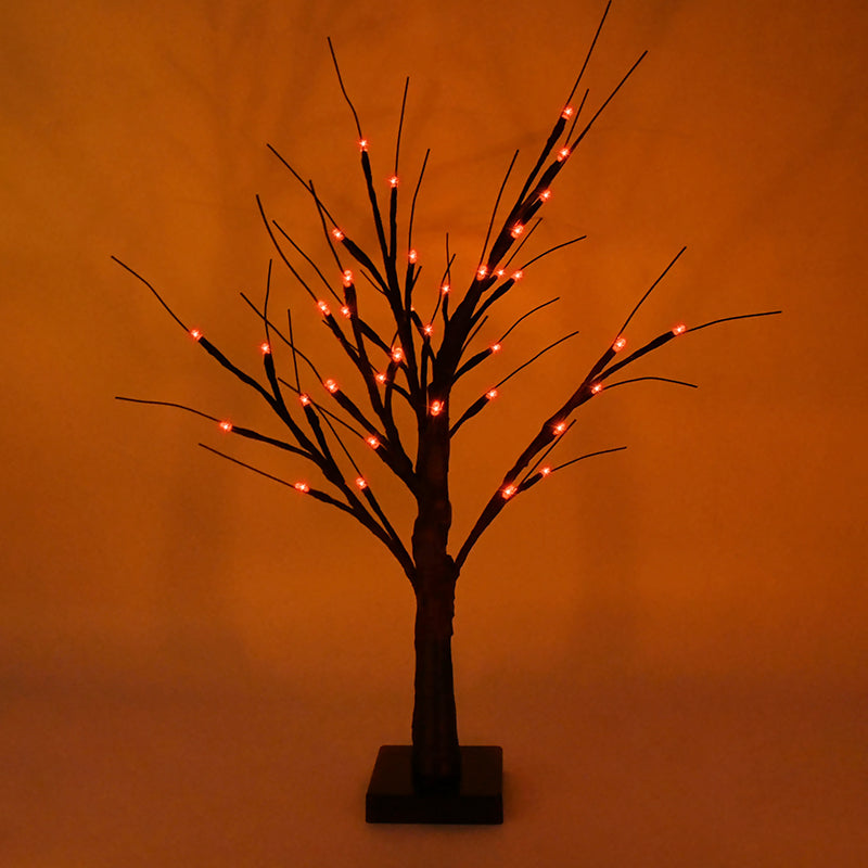 Halloween LED Light Birch Tree