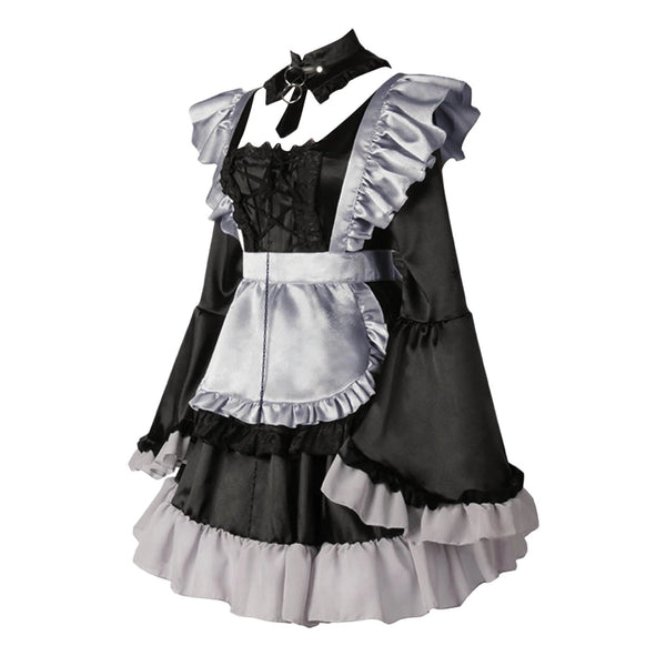 Maid Apron Gothic Style Costume Dress