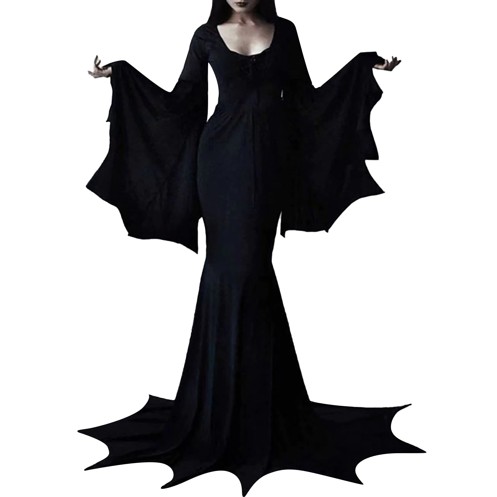 Bat Sleeve Dress