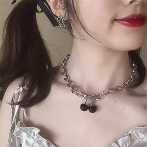 Black Cherry Necklace