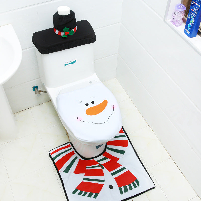 3Pc Variety Christmas Bathroom Sets