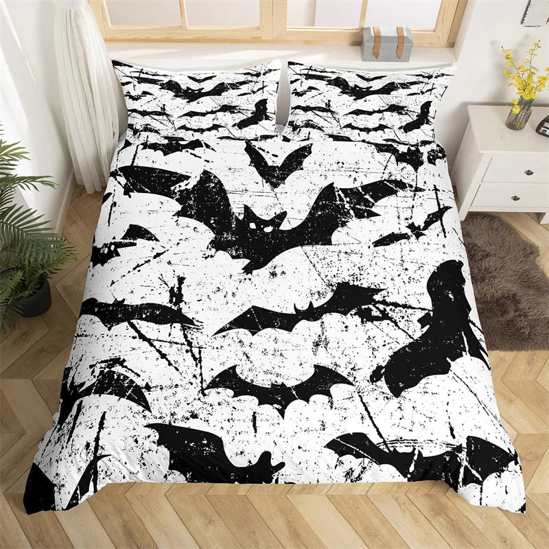3D Printed Bats Bedding Set