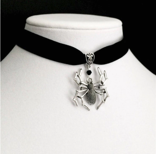 Spider Choker Necklace