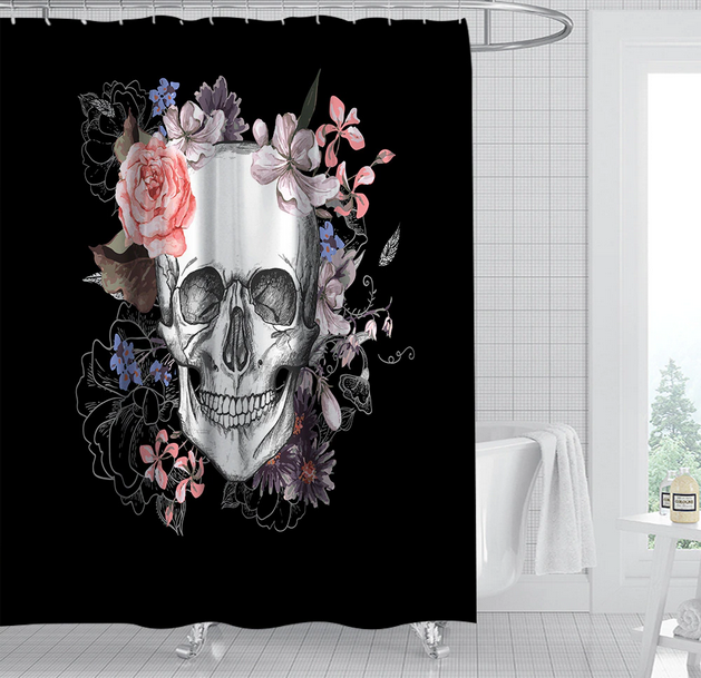 Skulls Shower Curtain
