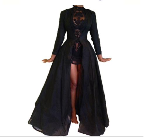 Gothic Lace Gown Dress