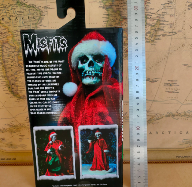 Misfits Fiend Skeleton Christmas Rare Santa Claus Collectible