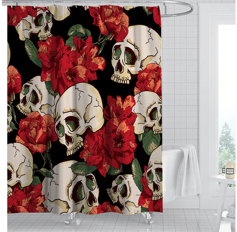 Skulls Shower Curtain