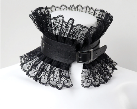 Princess Dark Style Gothic Lace Collar