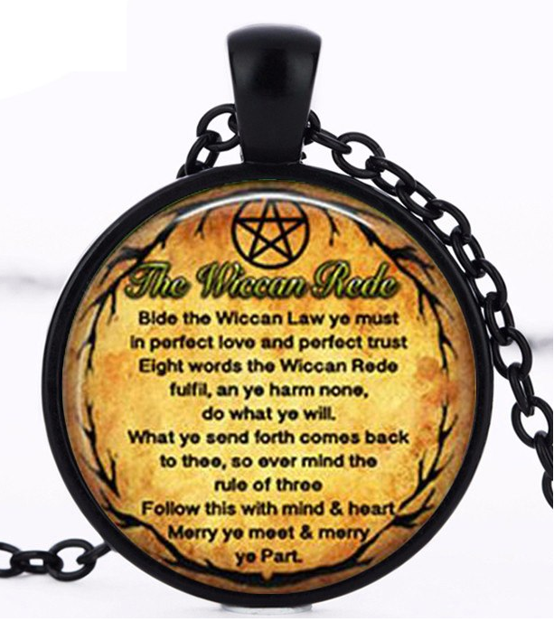 Wiccan Rede Necklace