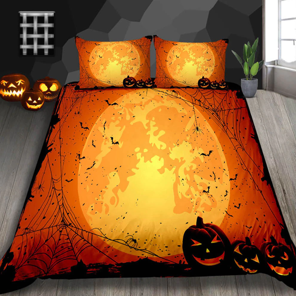 The Golden Halloween Bedding Set