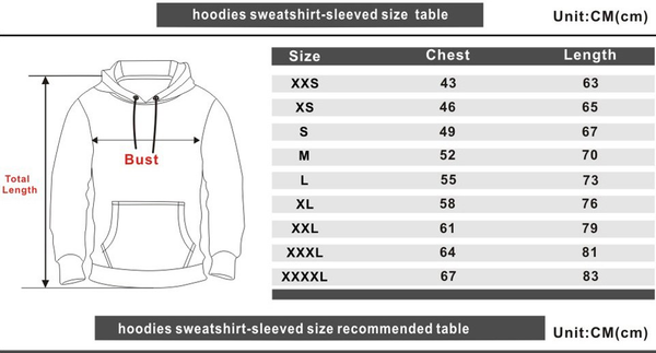 The Crazy Ghost 3D Hooded Sweatshirt