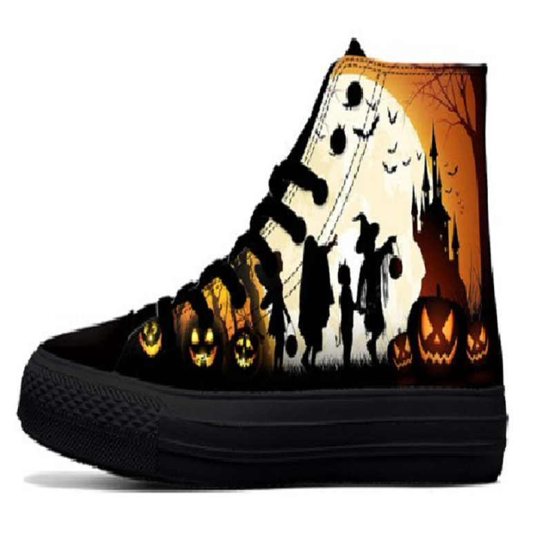 Halloween Themed Custom Made Women's Shoes
