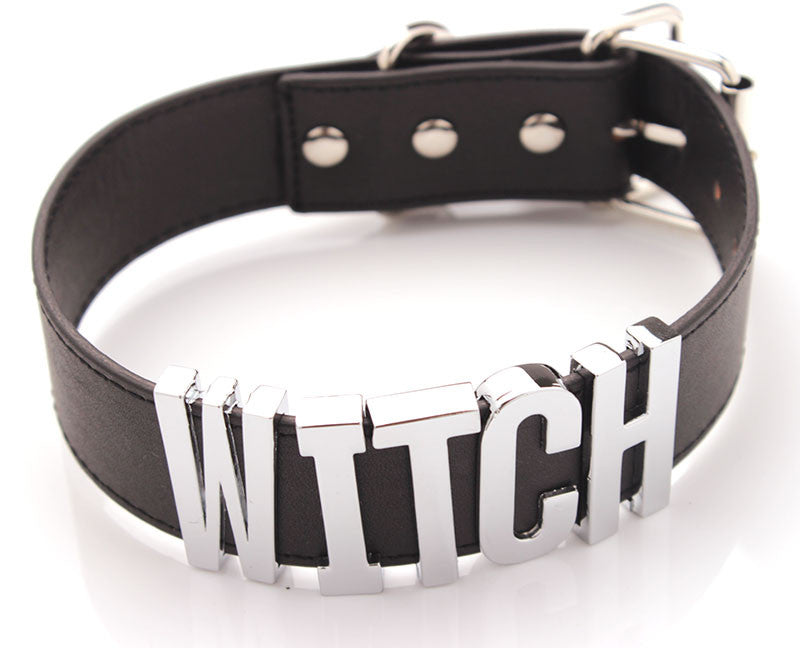 Witch Necklace Choker Collar