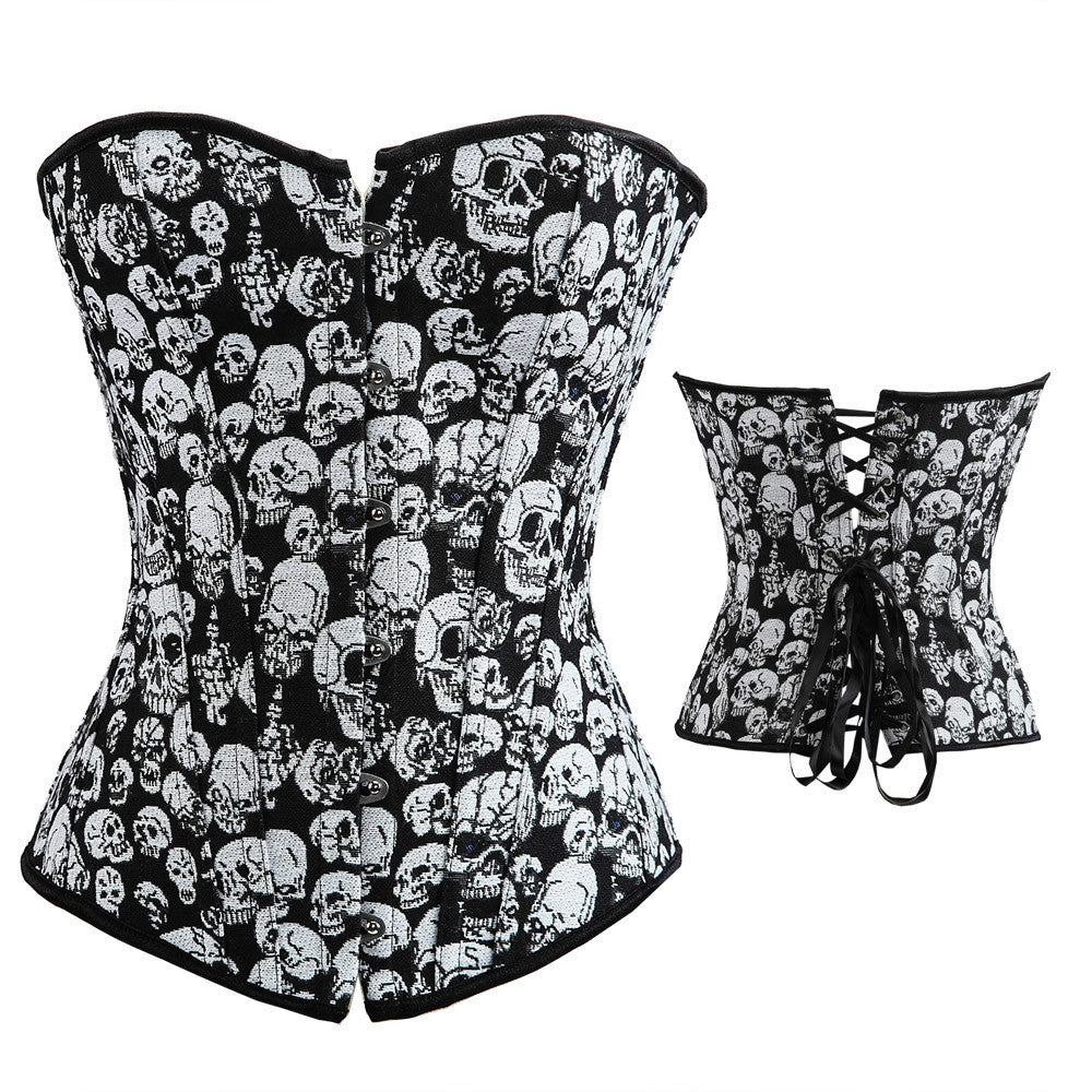 Gothic Skull Corset