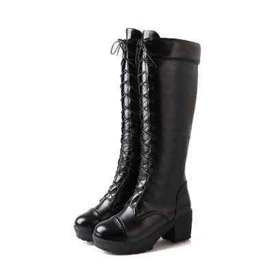 Gothic Knee High Boots