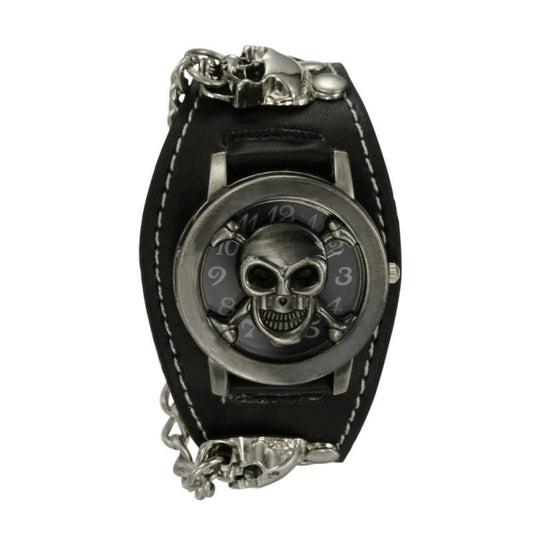 Punk Style Chain Skull Band Gothic Wrist Watch