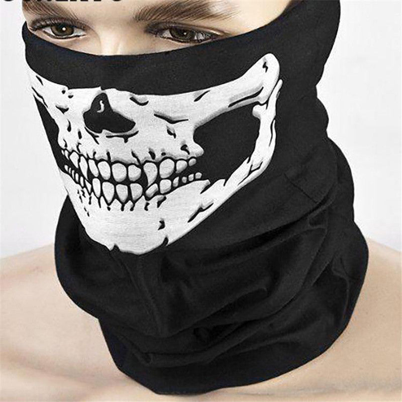 Skull Mask Multi Function Motorcycle Bicycle Headwear Scarf