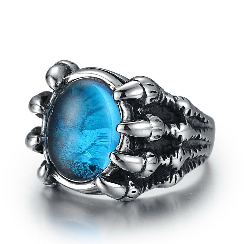 Male Punk Style Skull Claw Finger Ring