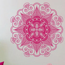 Mandala Wall Sticker Home Decal Buddha Yin Yang Floral Variety