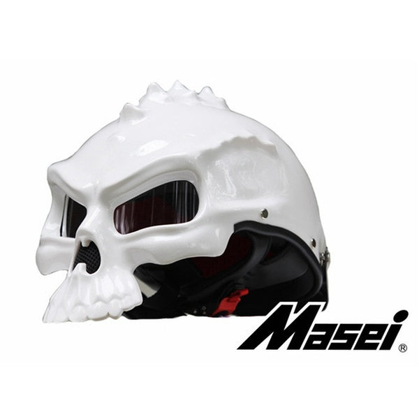 Skull Motorcycle Helmet  - Comes in different colors