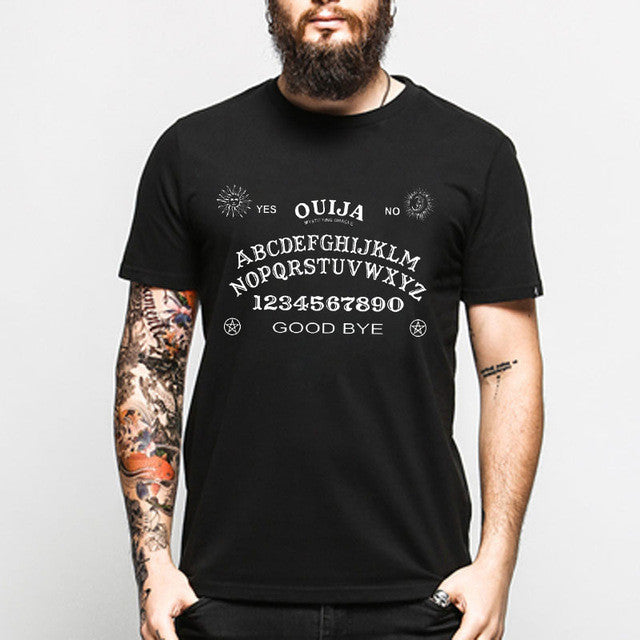 Men Cotton Designs Gothic T-Shirt