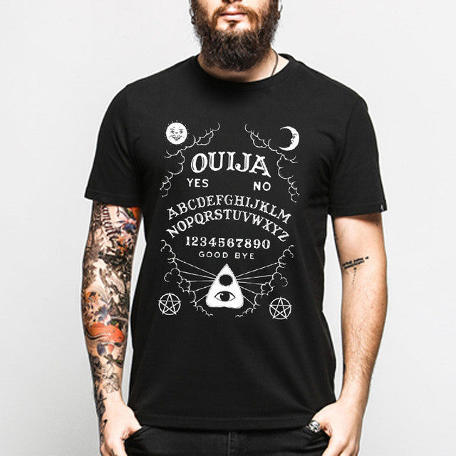 Men Cotton Designs Gothic T-Shirt