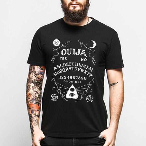 Men Cotton Designs Gothic T-Shirt