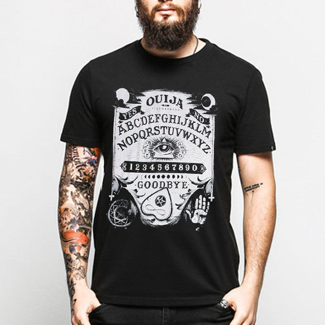 Men Cotton Designs Gothic T-Shirt