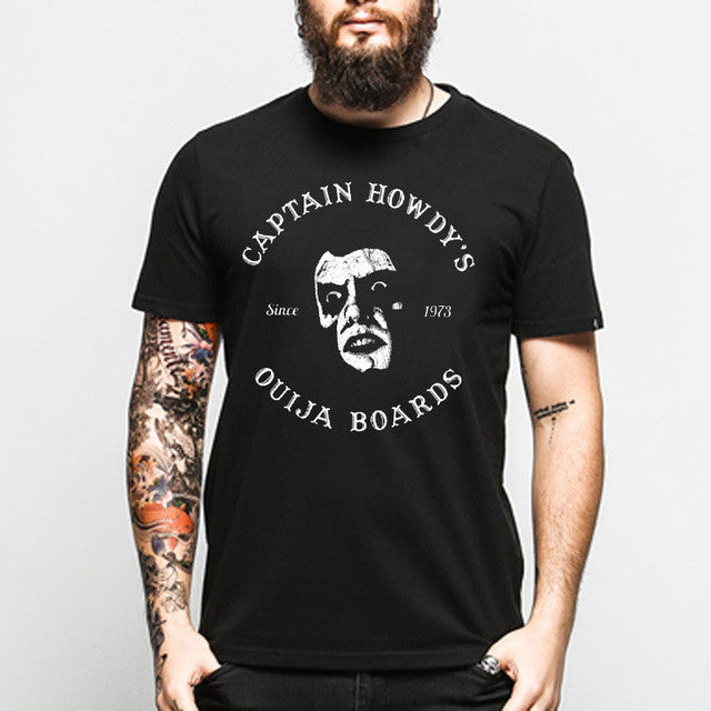 Men Cotton Designs Gothic T-Shirt
