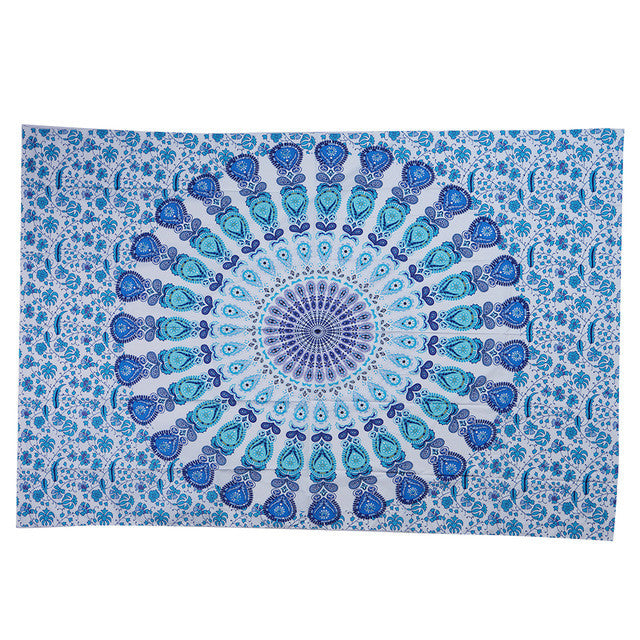 Bohemia Geometric Meditation Fashion Shawl
