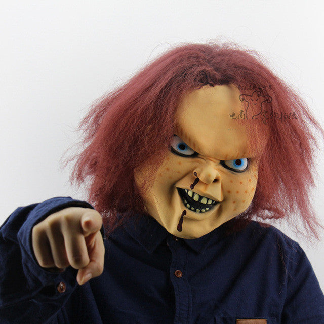 Halloween Scary Child's Play Latex Realistic Chucky Mask