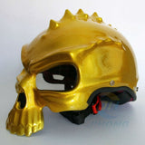 Skull Motorcycle Helmet  - Comes in different colors