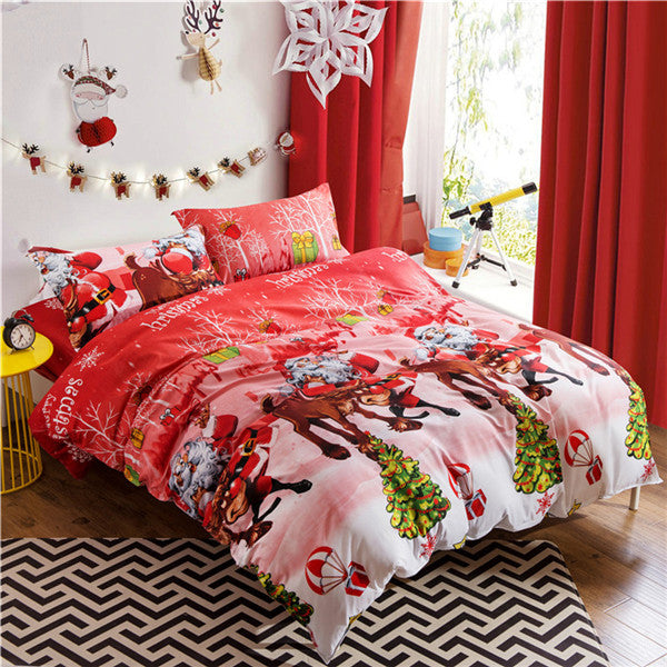 Christmas Bedding Duvet Cover Sets 2-4pcs