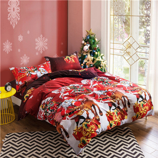 Christmas Bedding Duvet Cover Sets 2-4pcs