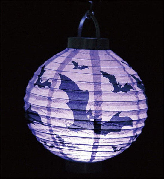 1 pc Halloween Decoration LED Paper Lantern - The Official Strange & Creepy Store!