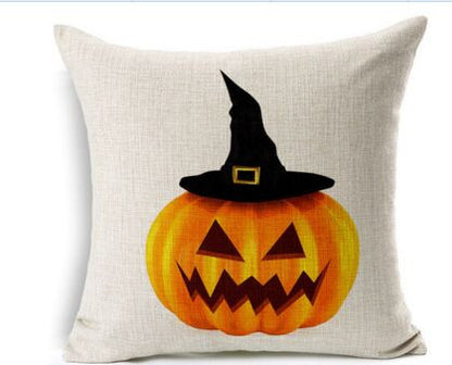 Halloween Sofa Cushion Linen Cover