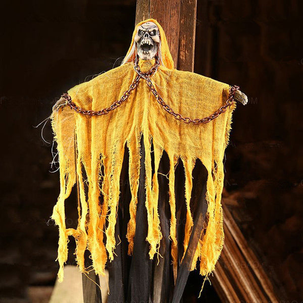Hanging Skeleton Ghost Halloween Horror Prop