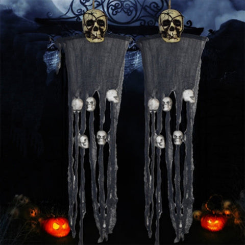 1 Pc Scary Hanging Skeleton Ghost Halloween Prop - The Official Strange & Creepy Store!
