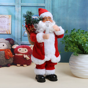 Moving Santa Claus Christmas Decoration With Sound