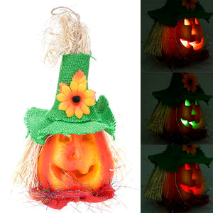 Pumpkin Strobe Light Changing Color Flash LED Decoration
