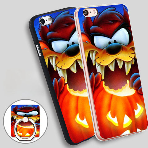 Halloween Jack O Lantern Taz Cartoon Phone Case Cover for iPhone