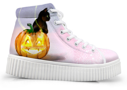ForU  Halloween Themed  Custom Printed Shoes