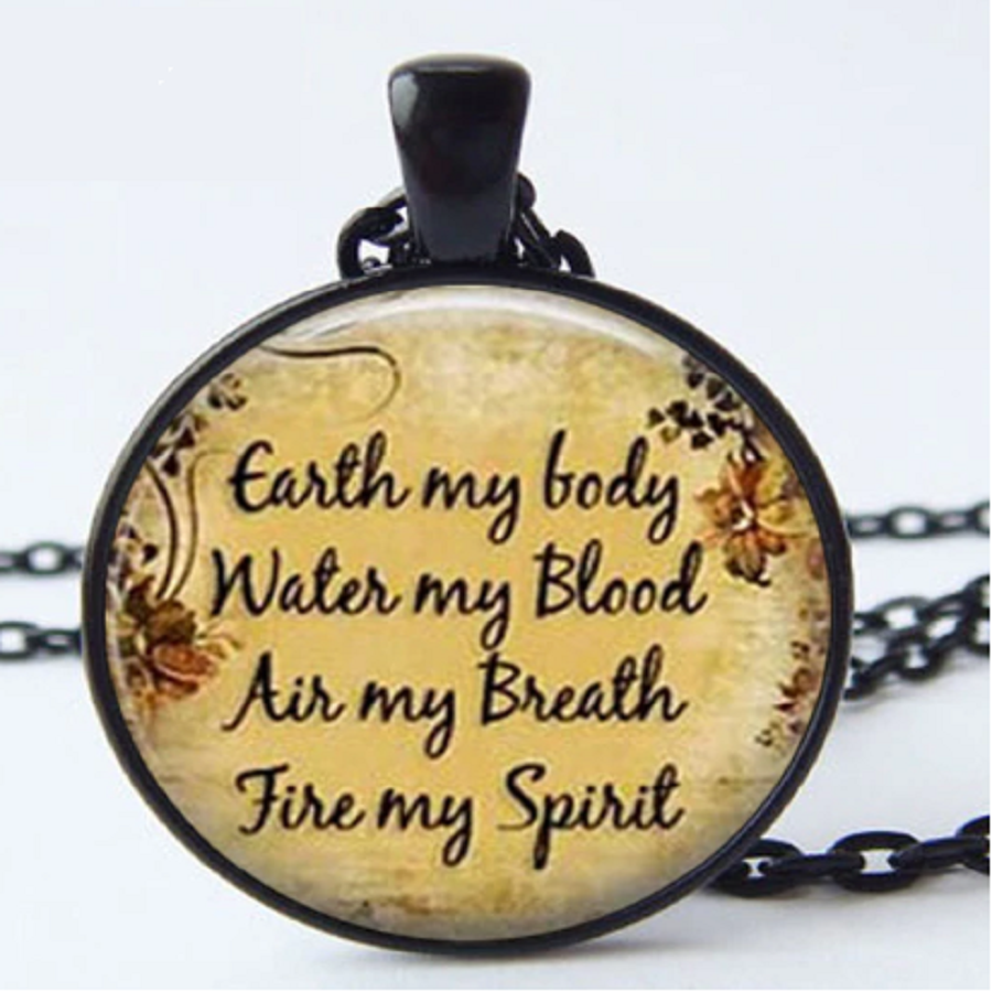 Earth Pendant Necklace