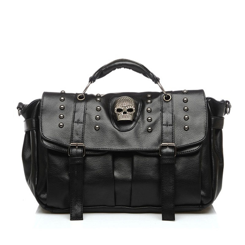 Women's Cross Body Skull Messenger Bag