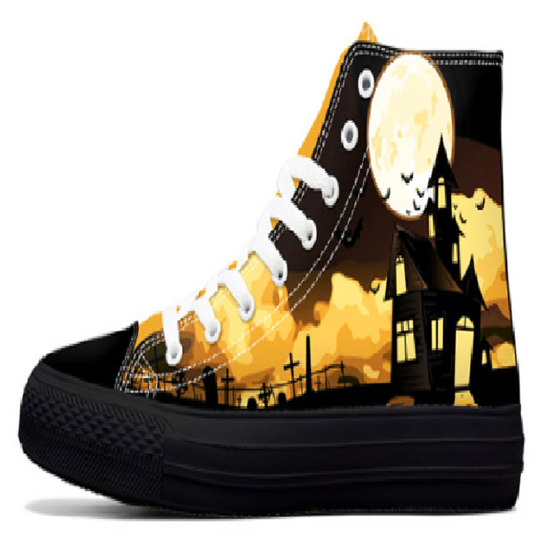 Halloween Themed Custom Made Women's Shoes
