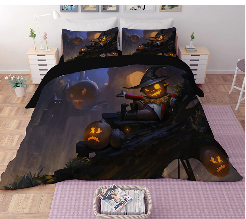 Halloween Themed Duvet Bedding Sets