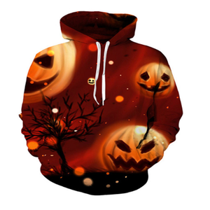 Halloween Pumpkins 3D Hooded Sweatshirt