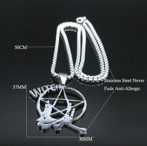 The Witch Stainless Steel Necklace